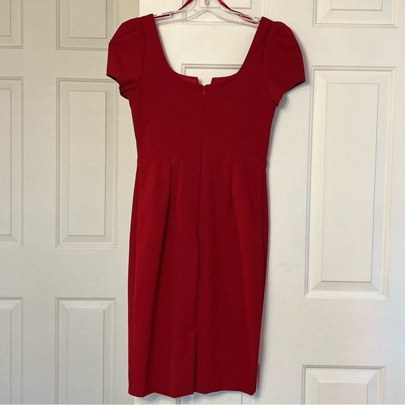 Roxy Earle X Le Chateau Fitted Short Sleeve Bodycon Dress 2 - Picture 7 of 14